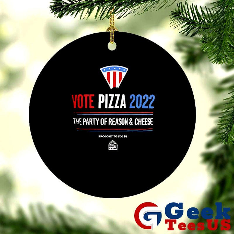 Vote Pizza 2022 The Party Of Reason and Cheese shirt