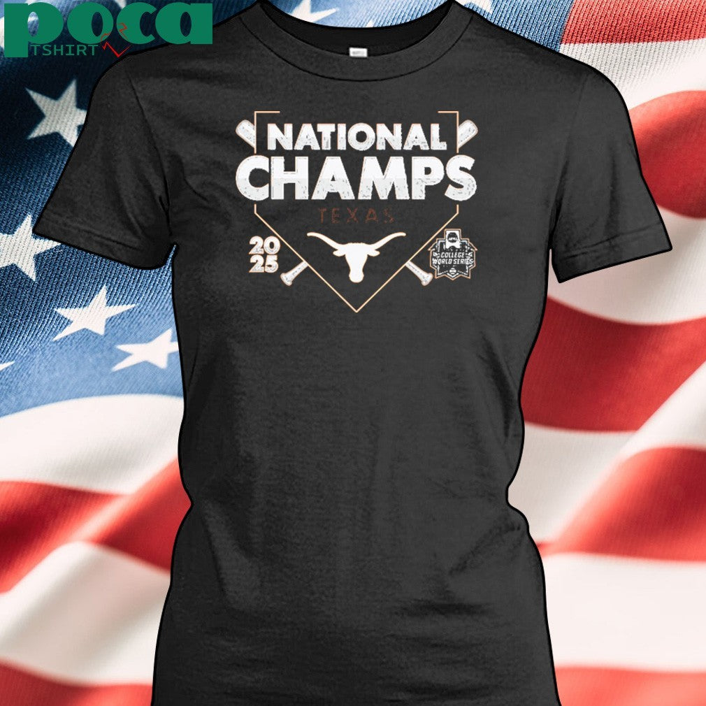 Texas Orange Texas Longhorns 2025 NCAA Softball Women’s College World Series ChampionsT-Shirt