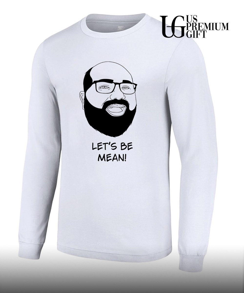Vsauce Michael Stevens let is be mean big head shirt
