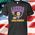 Authorized Luka Doncic Los Angeles Lakers Homage Player Graphicshirt