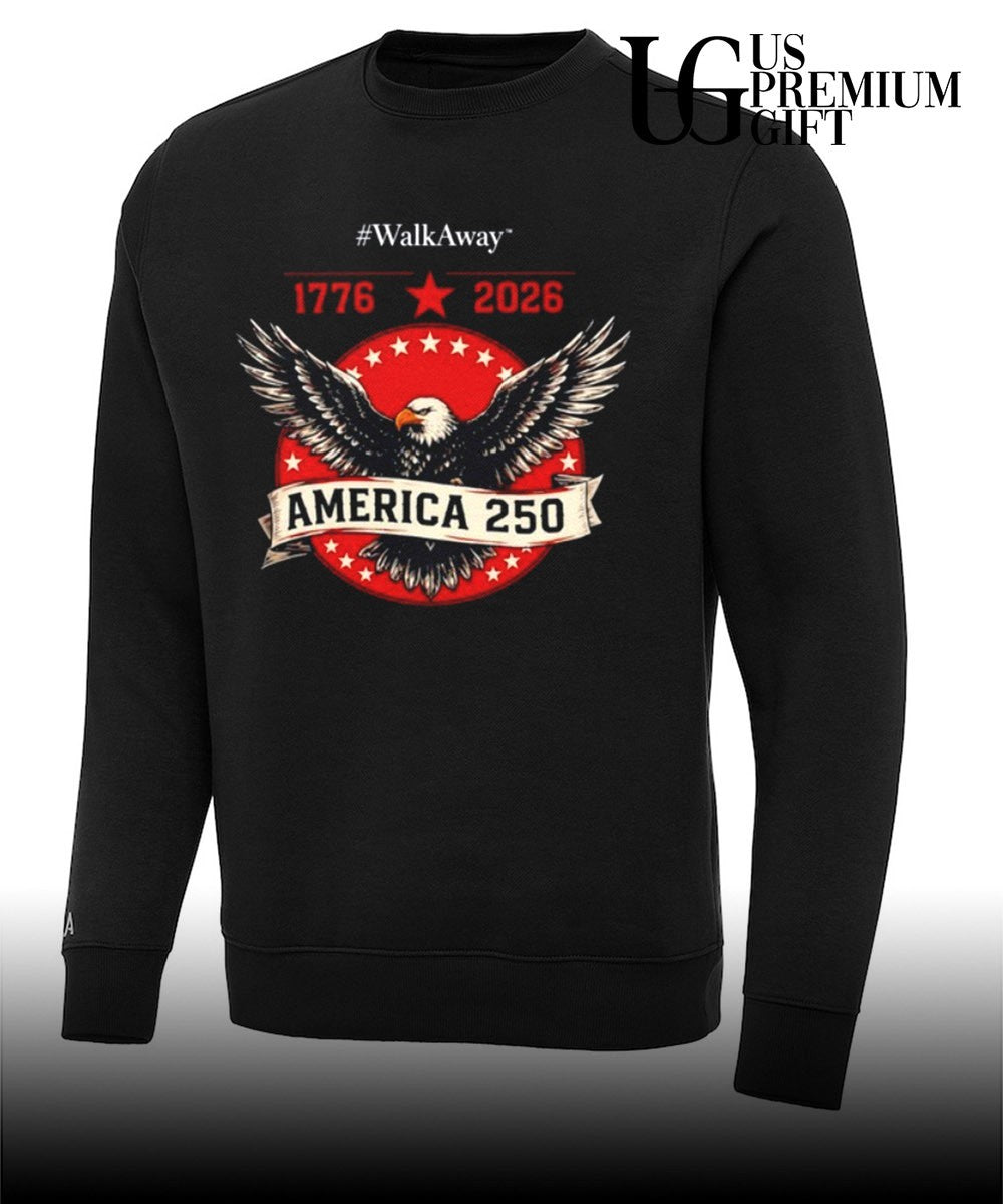 WalkAway America 250 1776 2026 Patriotic Eagle shirt