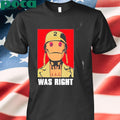 War Never Changes Onision Dotcom Gi Robot Was Right T Shirt