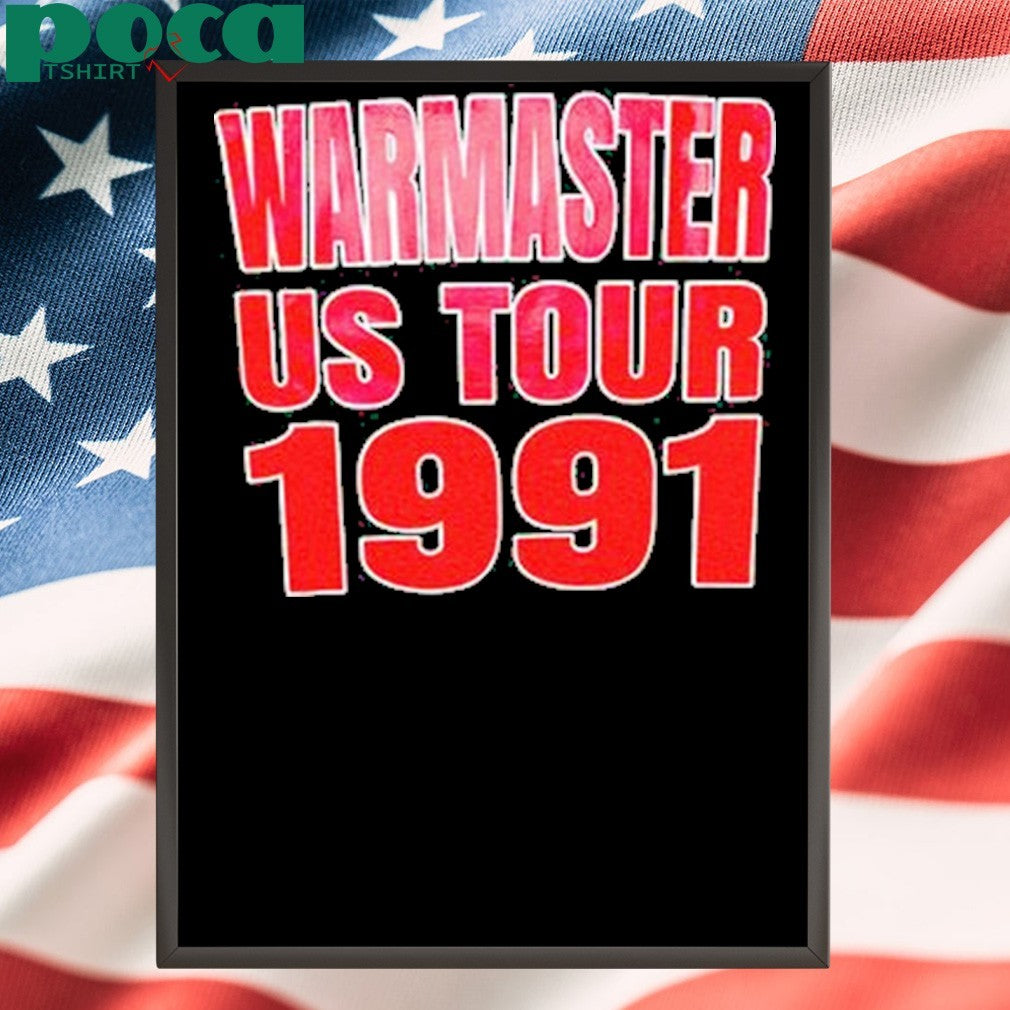 Warmaster Us Tour 1991 Shirt