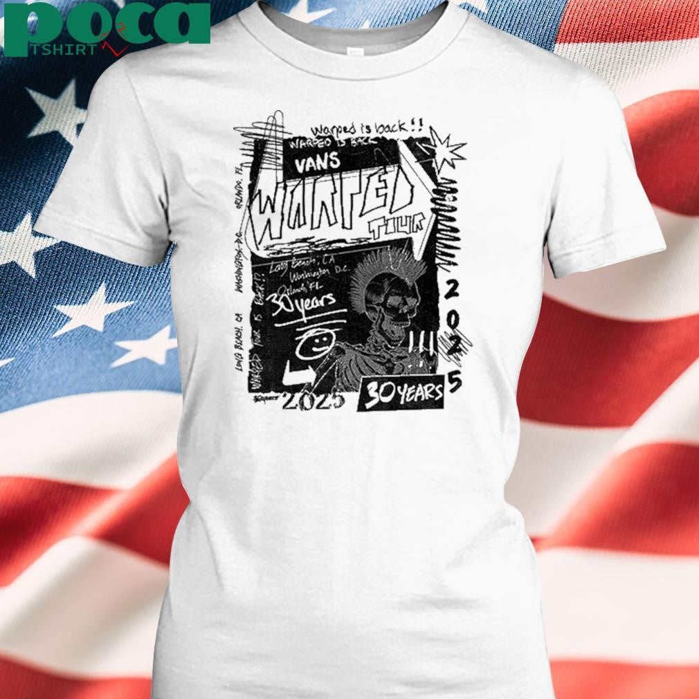 Warped Tour 30 Years Warped Is Back Limited Shirt