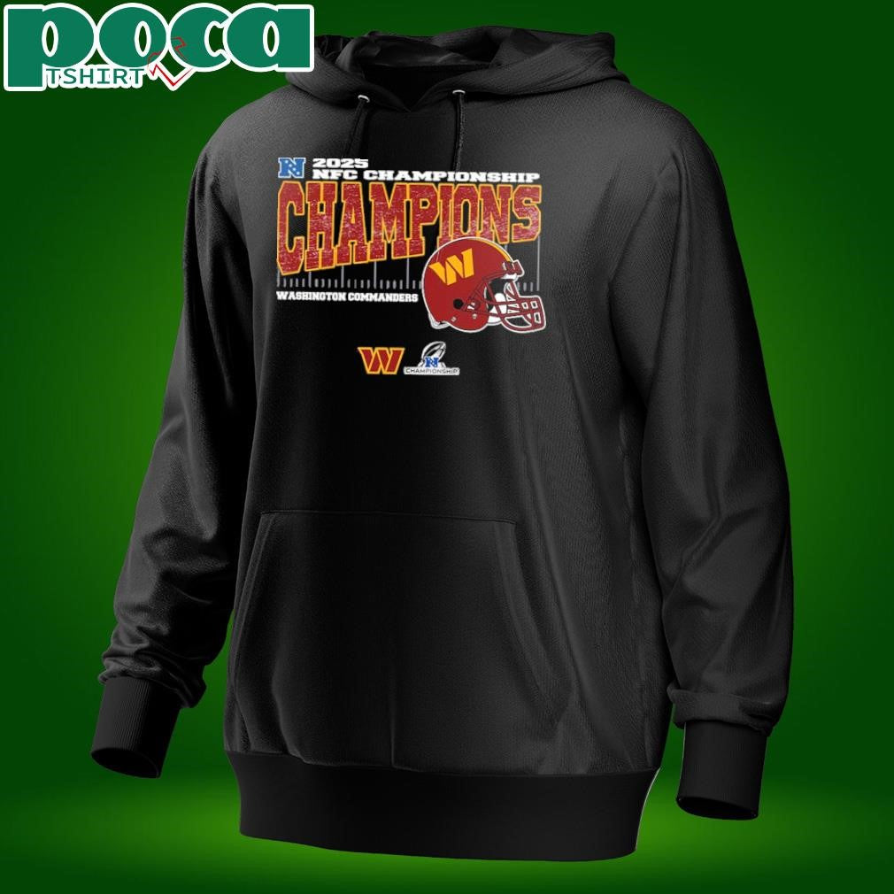 Washington Commanders 2025 NFC Championship Conference Champions Vintage Style With Helmet Unisex T-Shirt