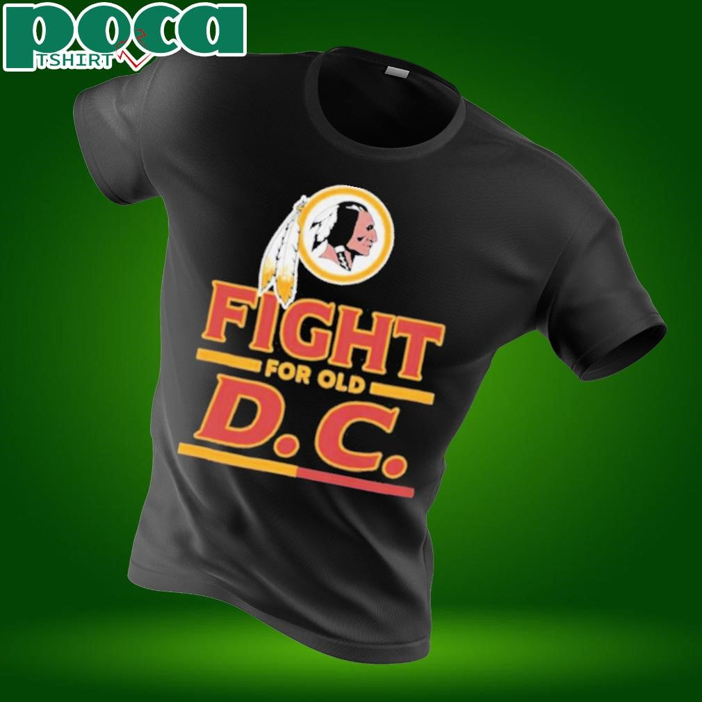 Washington Commanders Fight For Old D.C Redskins Feathe T shirts