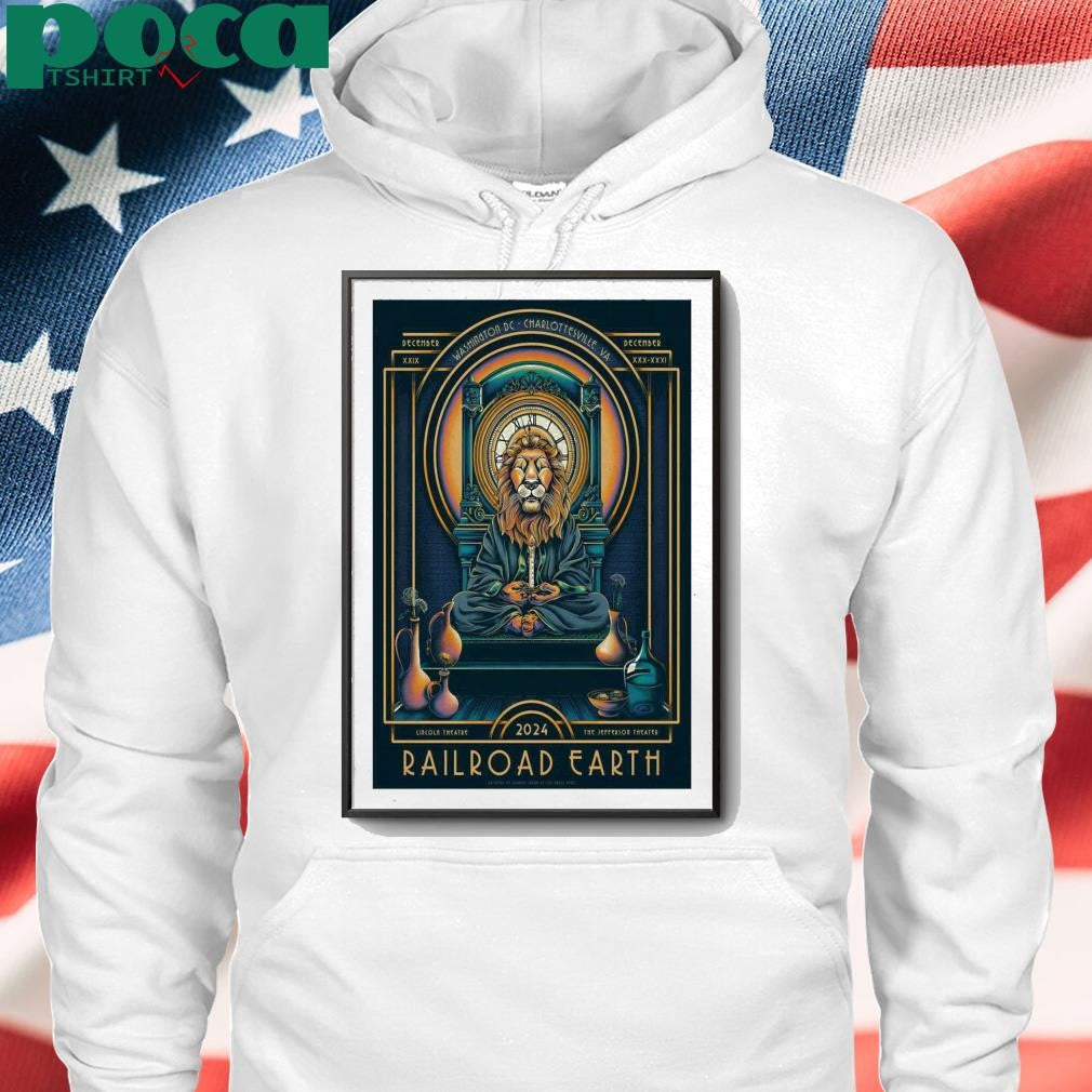 Washington, DC Tour Railroad Earth Dec 29 2024 Poster shirt