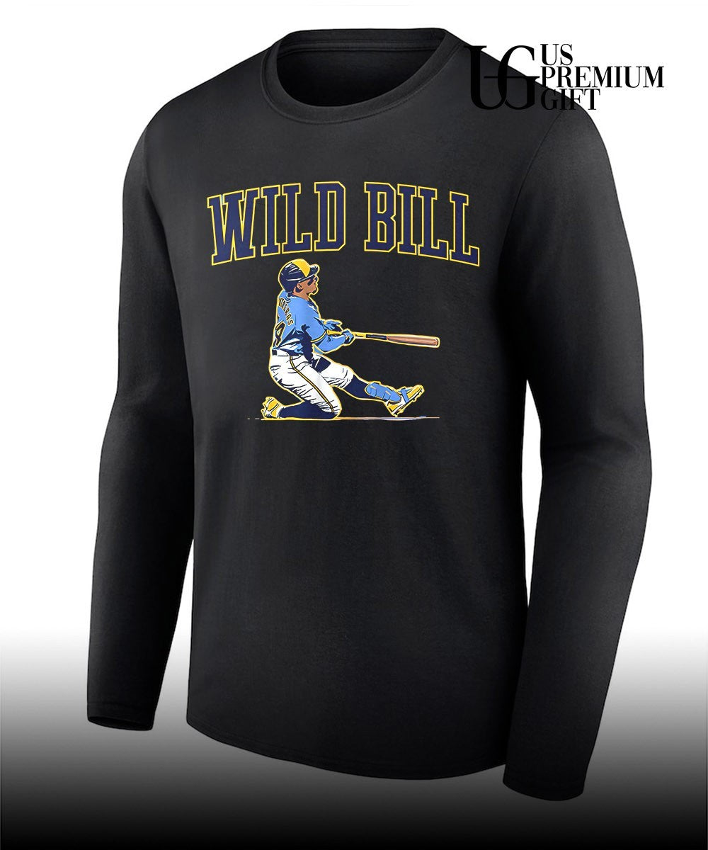 Watch It Go Wild Bill William Contreras Milwaukee Brewers baseball shirt