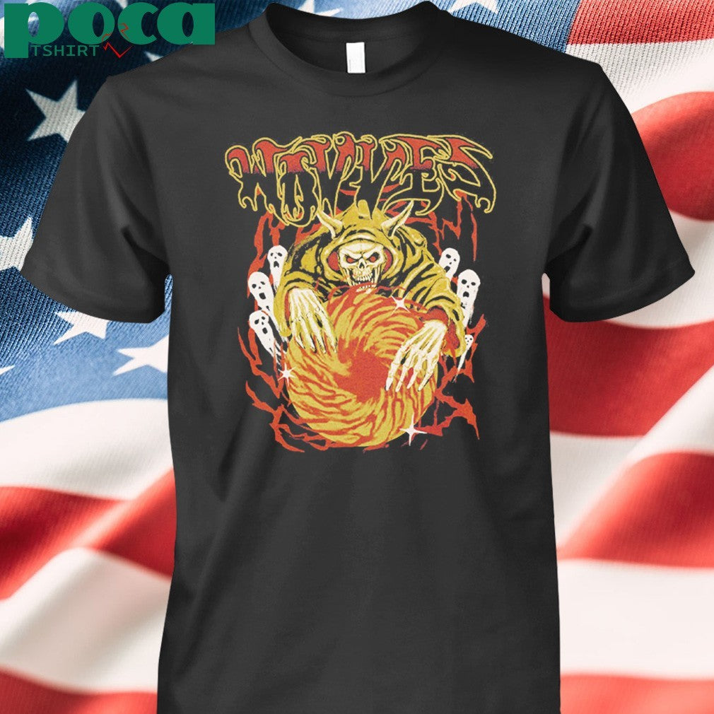 Wavves North American Summer Tour 2025 Merch Tee Horned Skull Unisex T-Shirt