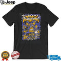 Wavy Awakening The Simpsons Characters shirt