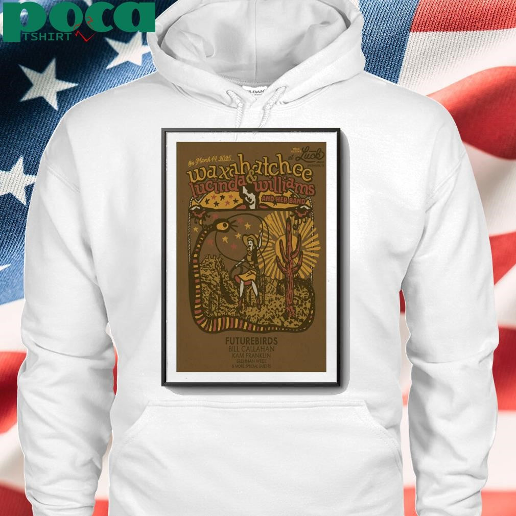 Waxahatchee Spicewood, TX March 14 2025 Luck Ranch Poster Print shirt