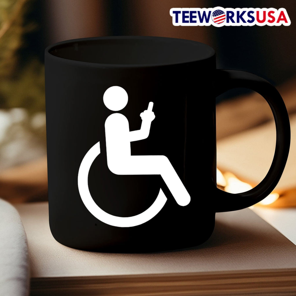 Wbteeprints Wheelchair User On Mobile Phone Shirt
