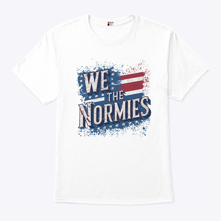 We The Normies American Flag T Shirt