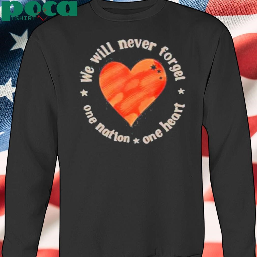 We Will Never Forget One Nation One Heart Bibas Family Shirt