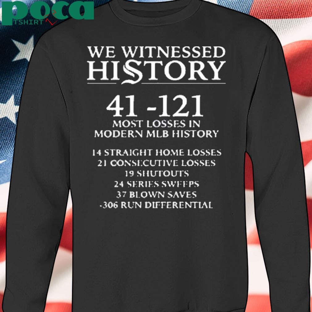 We Witnessed History Celebrating The 2024 White Sox Shirt