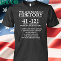 We Witnessed History Celebrating The 2024 White Sox Shirt
