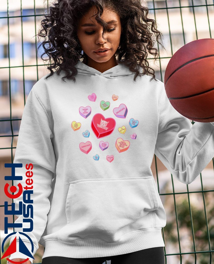 Weber State Wildcats Sweet Talk Valentine’s Day shirt