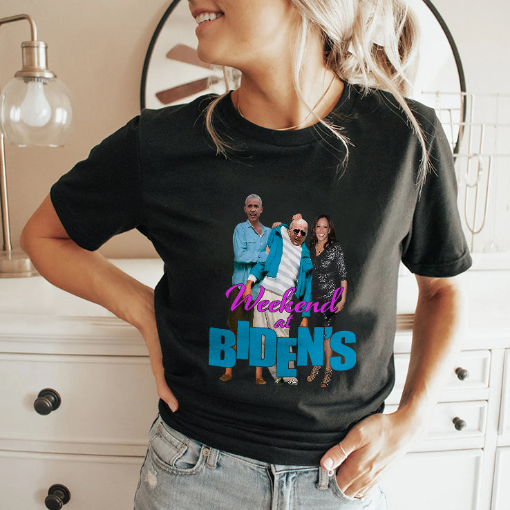 Weekend At Biden’s Funny Political Shirt