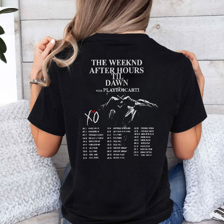 Weeknd’s After Hours Til Dawn Tour T Shirt