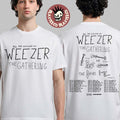 Weezer The Gathering Tour 2026 North America City Dates Two Sided T-Shirt