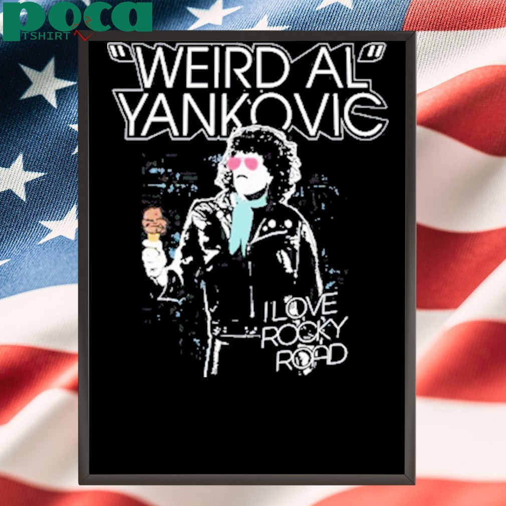Weird Al Yankovic I Love Rocky Road Shirt
