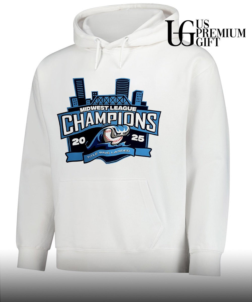 West Michigan Whitecaps Midwest League Champions 2026 shirt
