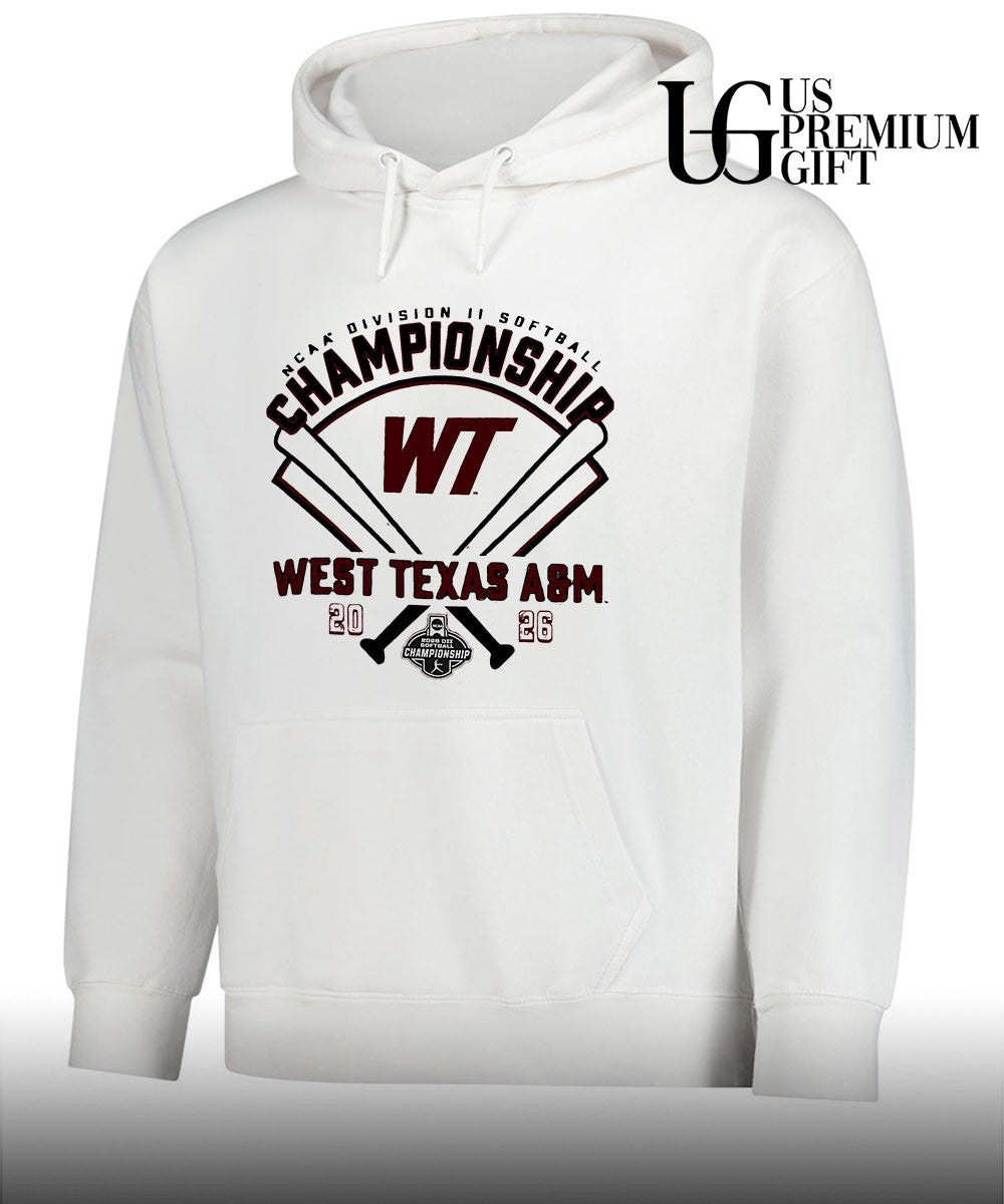West Texas A&M NCAA Division II Softball Championship 2026 logo shirt