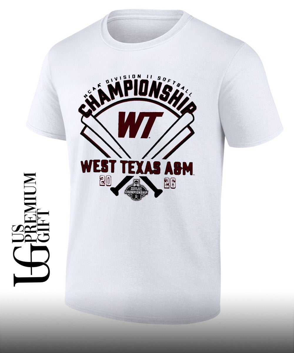 West Texas A&M NCAA Division II Softball Championship 2026 logo shirt