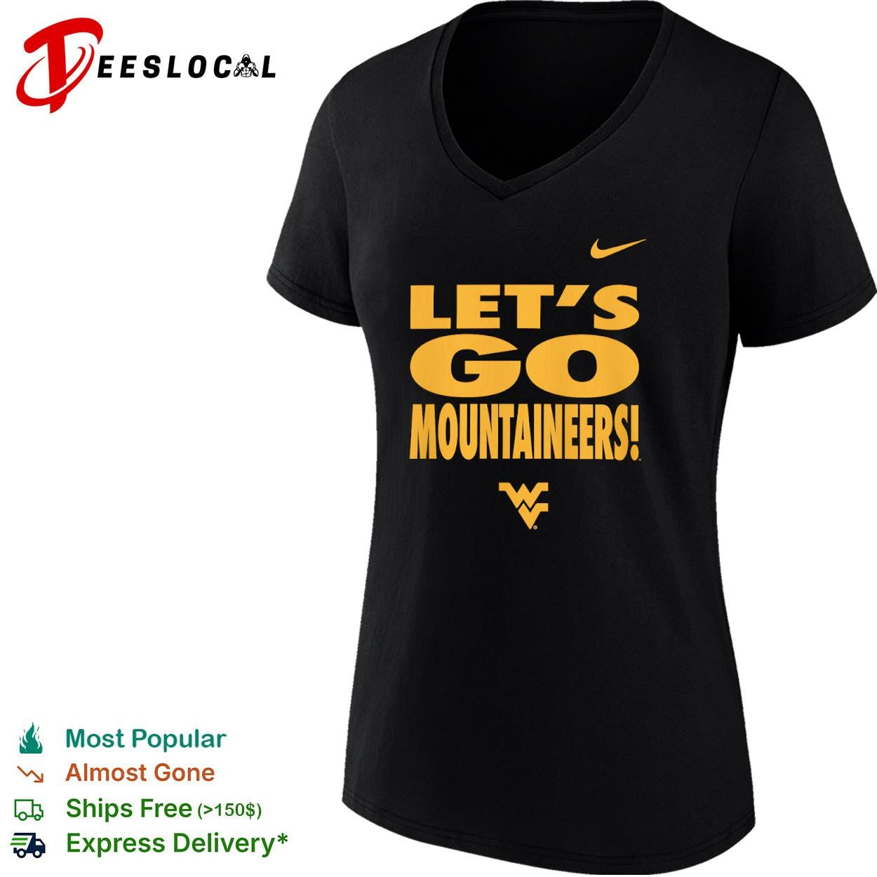 West Virginia Mountaineers Let s go Mountaineers shirt