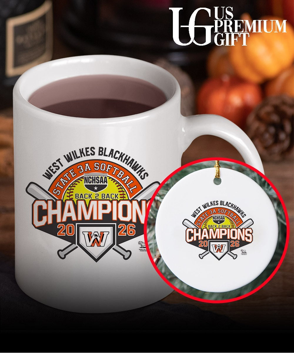West Wilkes Blackhawks NCHSAA 3A Softball State Champions 2026 shirt