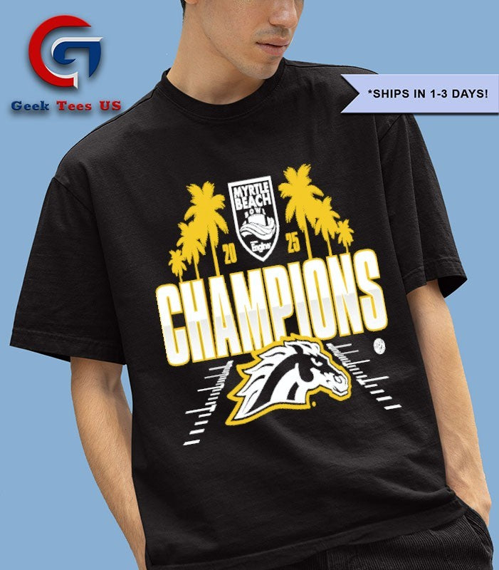 Western Michigan Broncos football Myrtle Beach Bowl 2025 Champions T-shirt