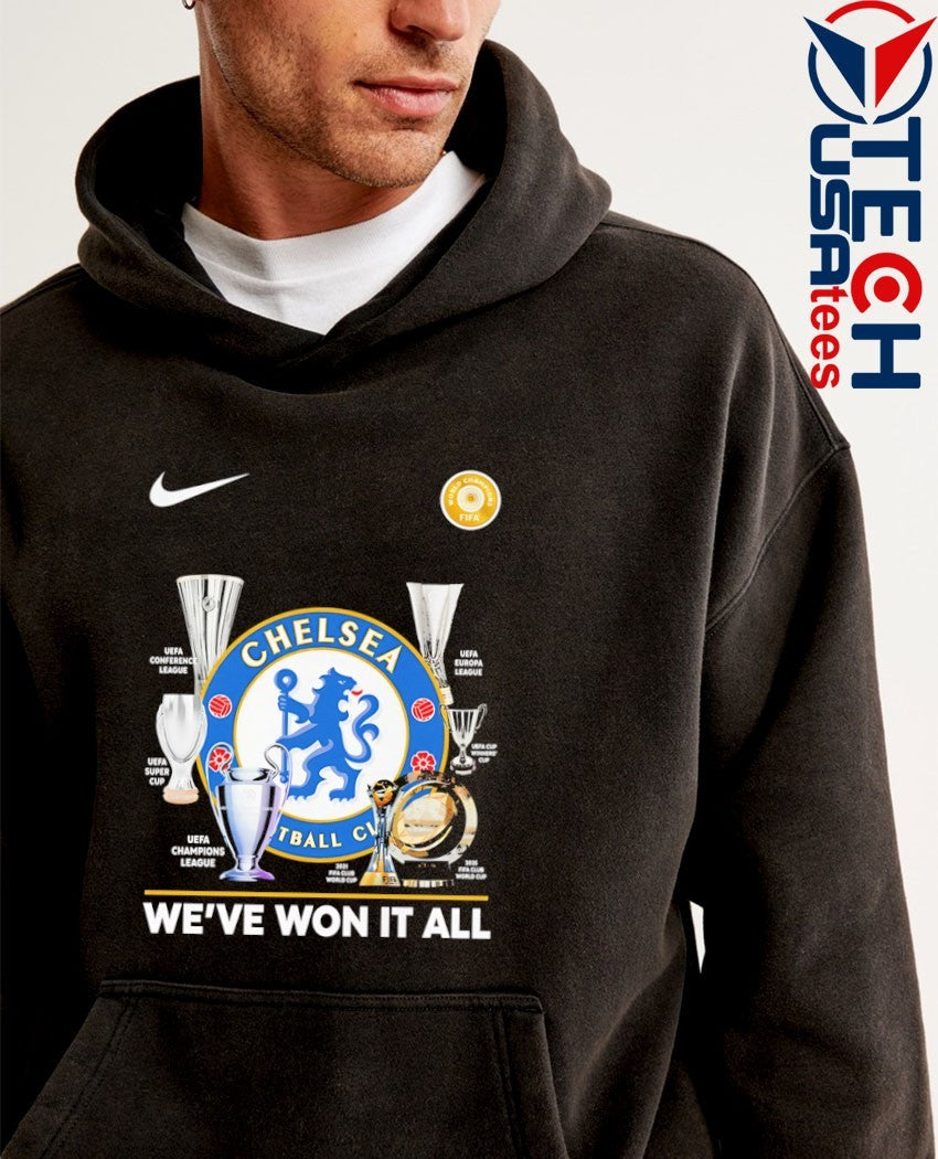 We’ve won it all Chelsea FC 2025 World Champions FIFA shirt