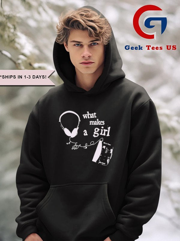 What makes a girl music in twos about me the winner shirt