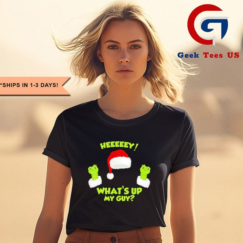 What’s up my guy meme Christmas shirt