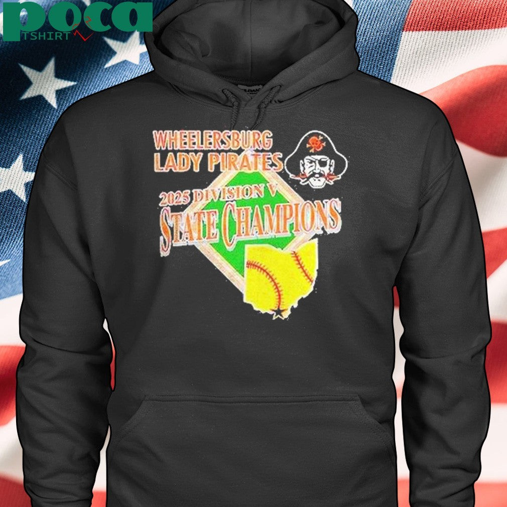 Wheelersburg Softball 2025 Division 5 State Champions Shirt
