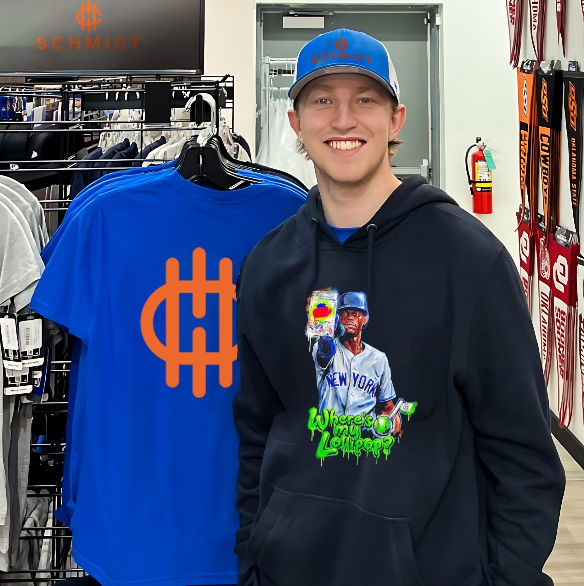 Where’s My Lollipop New York Mets Baseball Player shirt