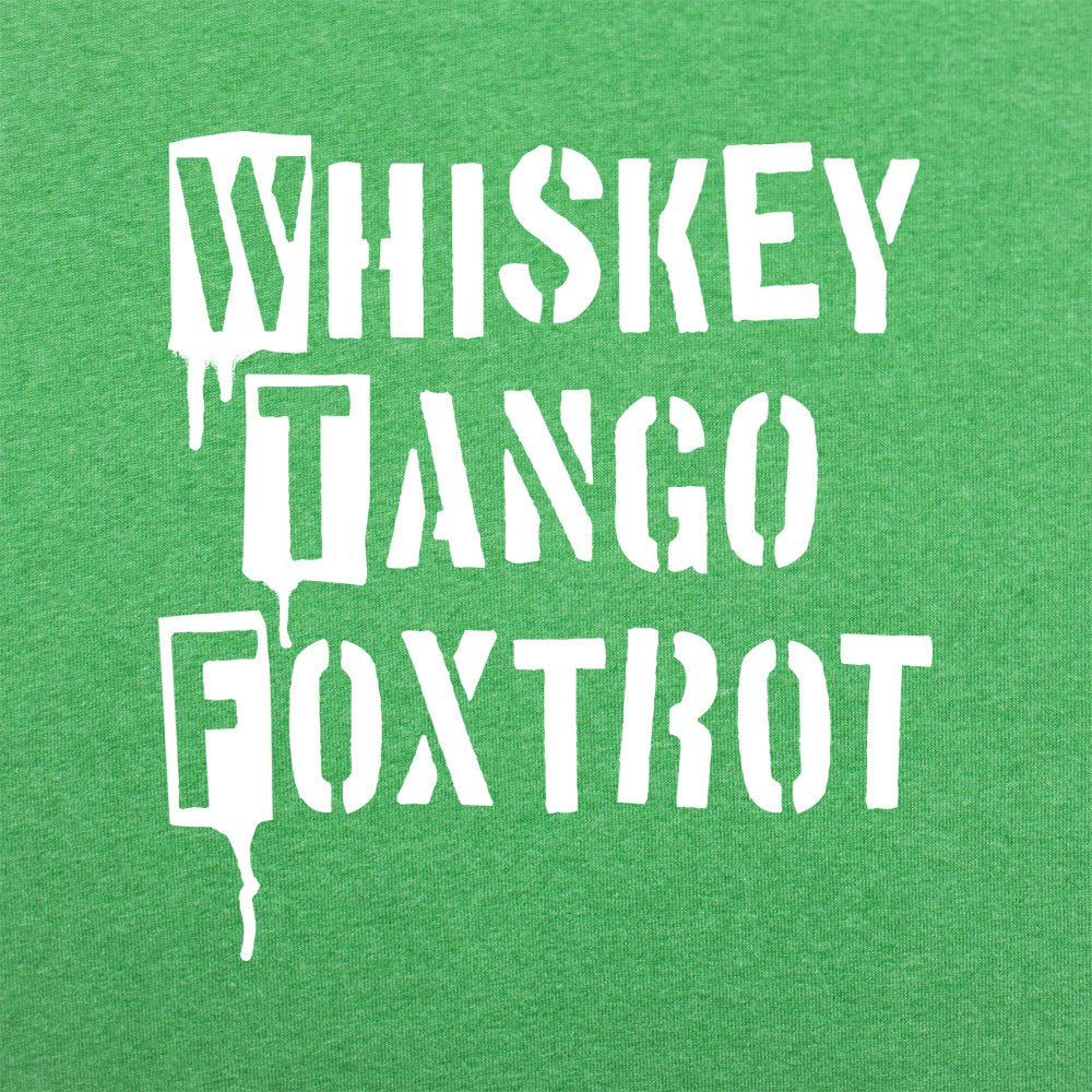 Whiskey Tango Foxtrot Military Alphabet for WTF
