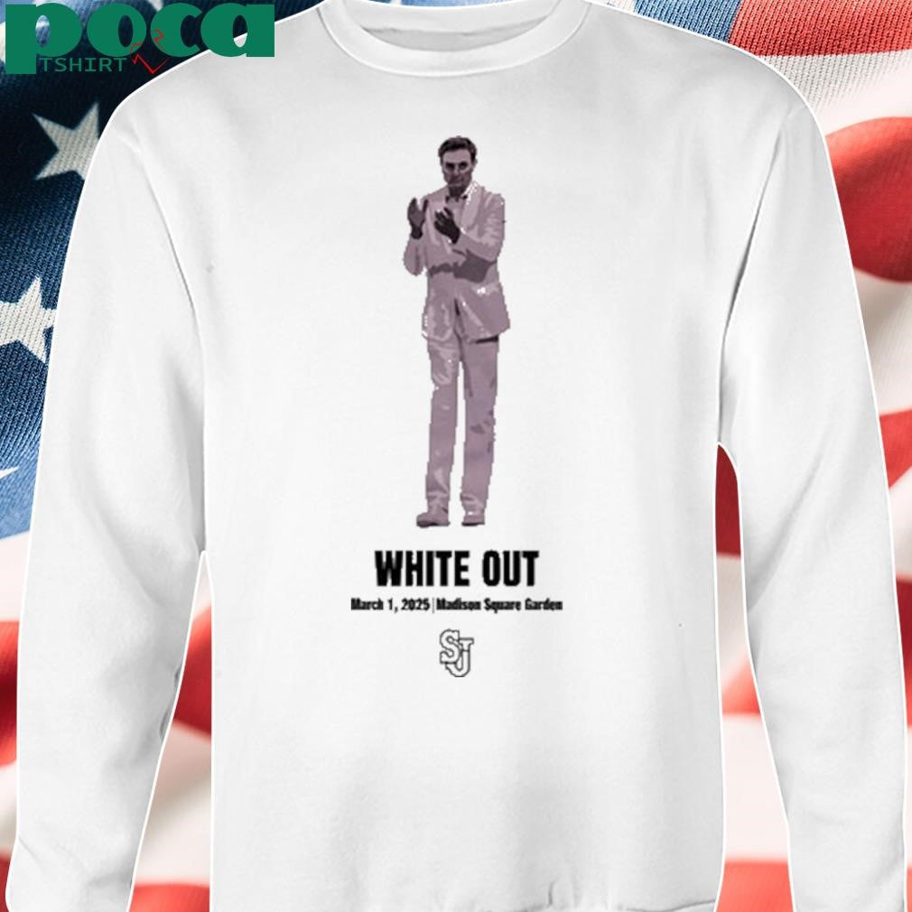 White Out March 1, 2025 Madison Square Garden Shirt