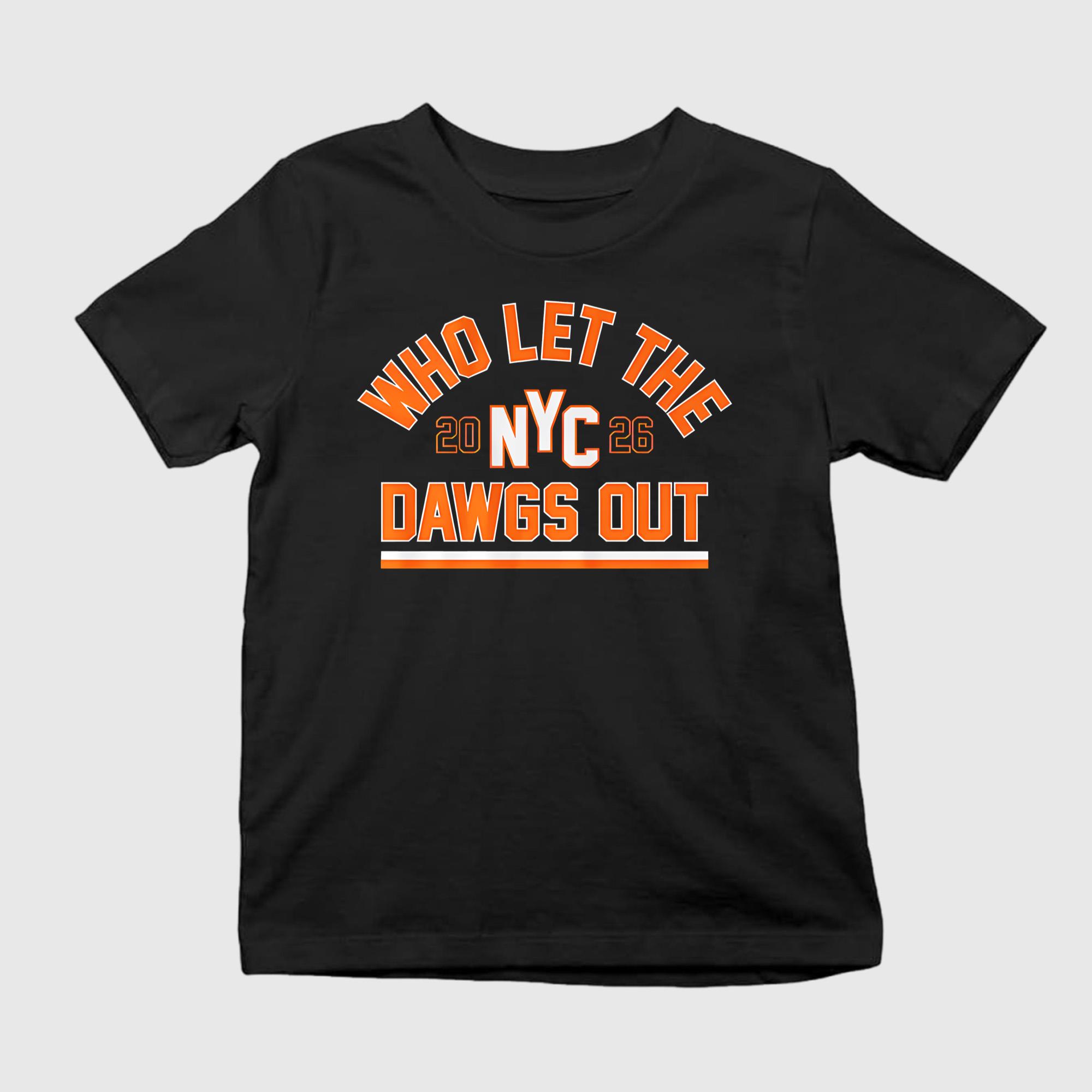 Who Let The Dawgs Out Shirt