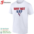 Why not US eagle soccer shirt