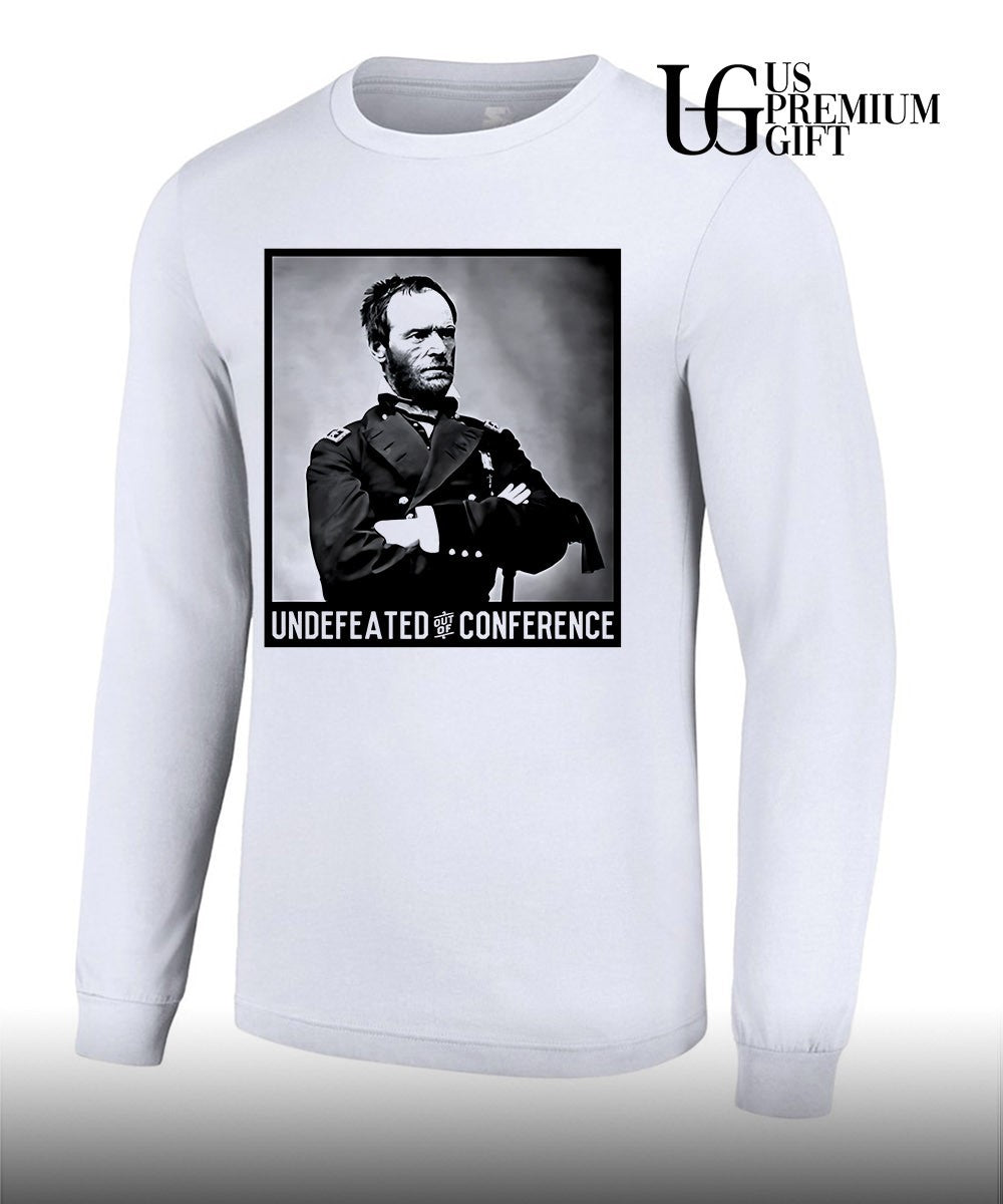 William Tecumseh Sherman American Civil War General undefeated out of conference shirt