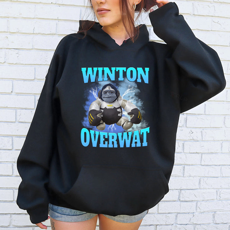Winston Overwat Funny Overwatch Meme Shirt