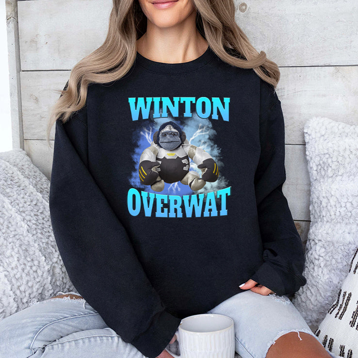 Winston Overwat Funny Overwatch Meme Shirt