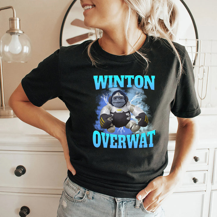 Winston Overwat Funny Overwatch Meme Shirt