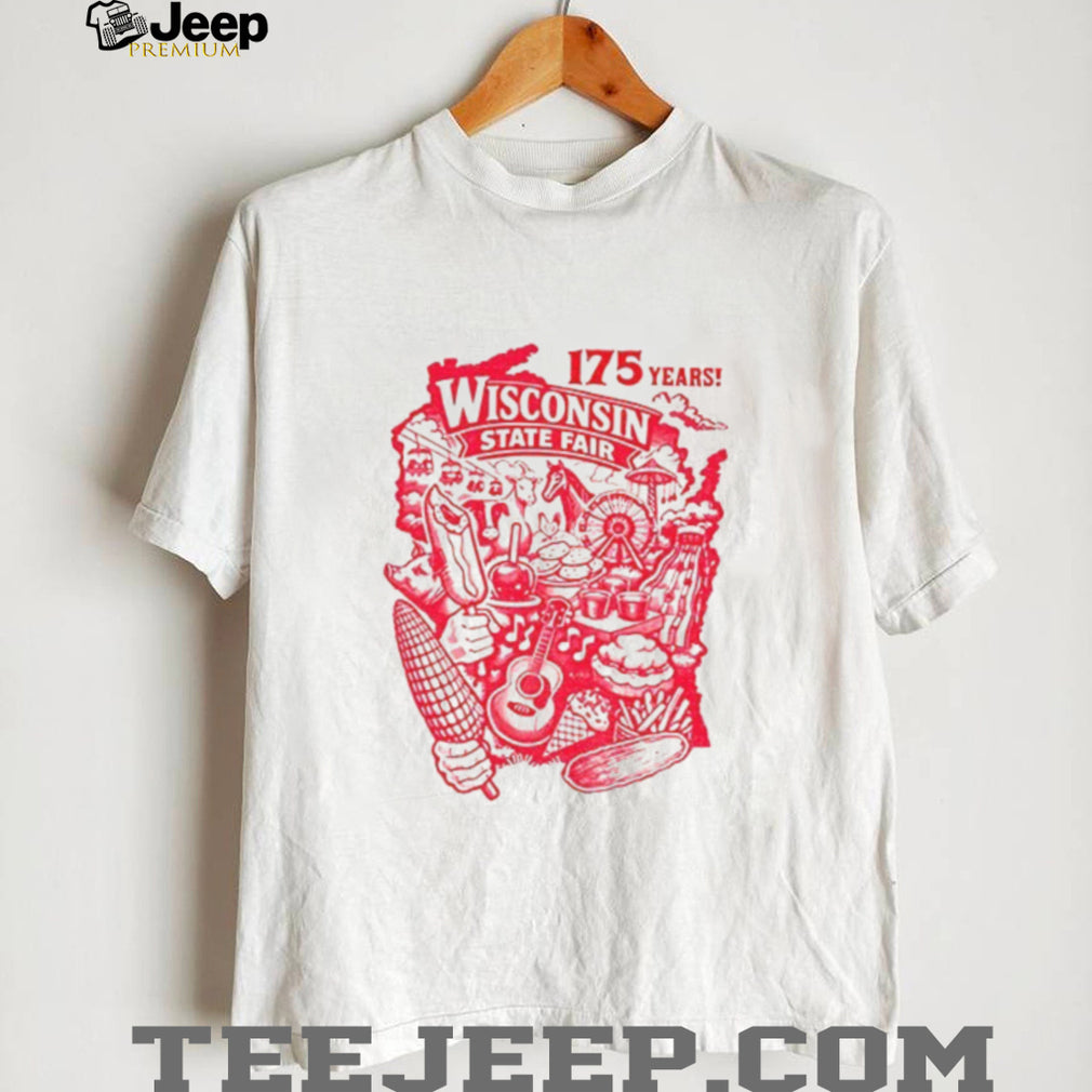 Wisconsin State Fair 175 years shirt