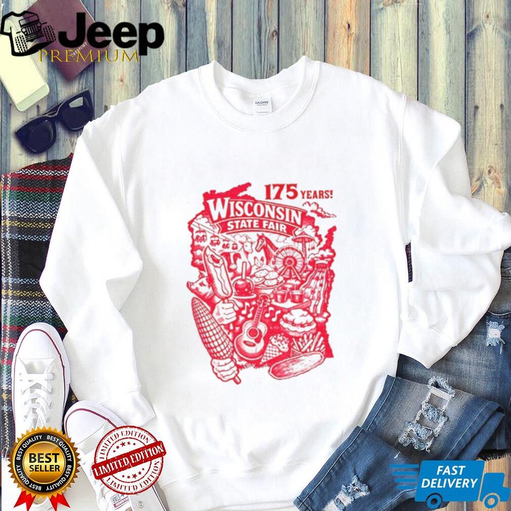 Wisconsin State Fair 175 years shirt