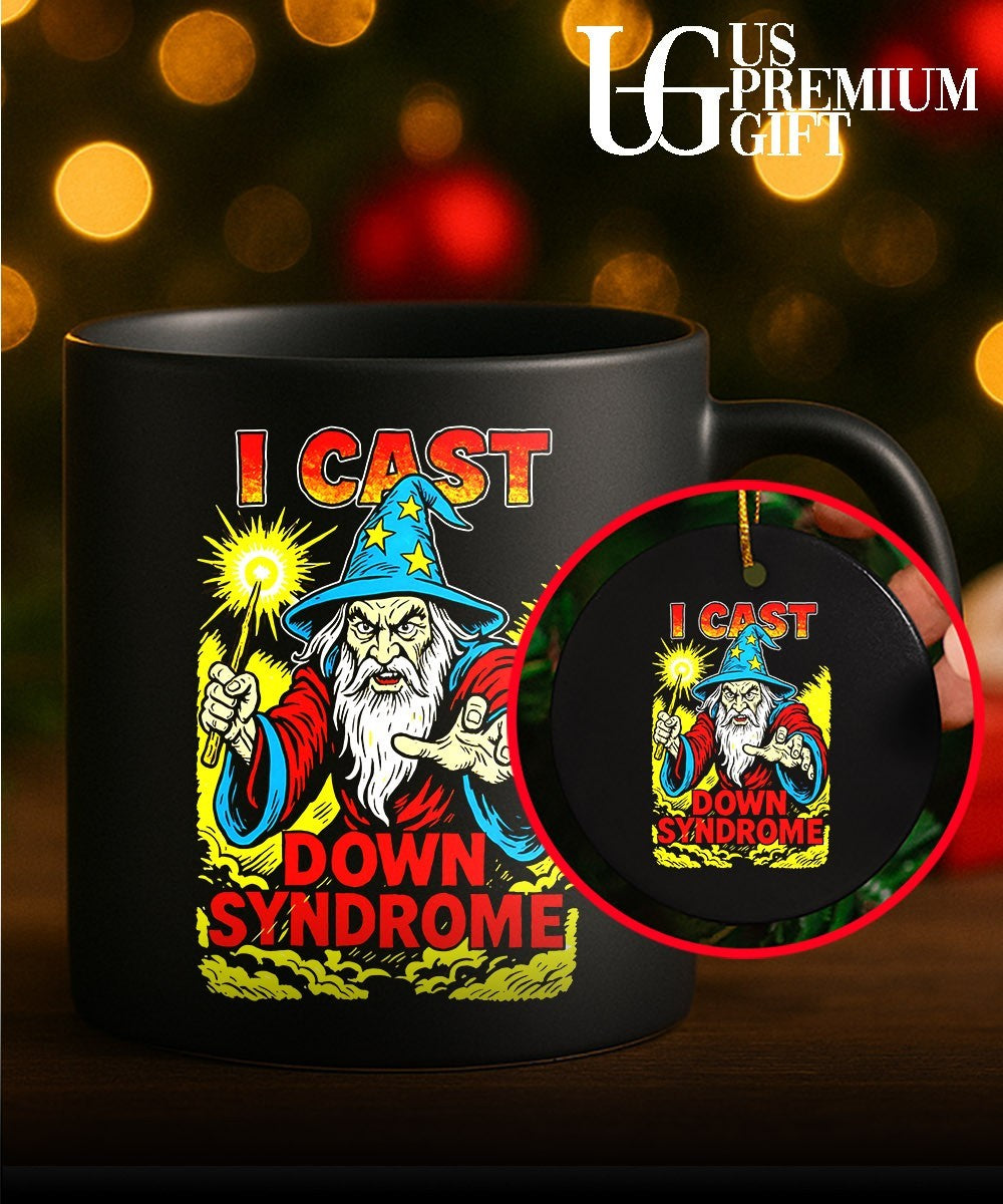 Wizard Fantasy Role Playing Game I Cast Down Syndrome shirt