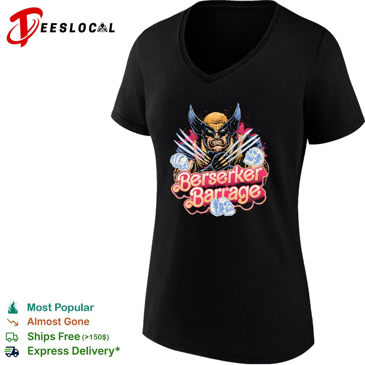 Wolverine Berserker Barrage shirt