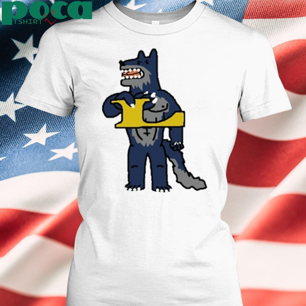 Wolves hold this l shirt