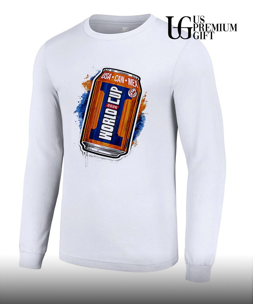 World Cup 2026 Can Graffiti Football Sports shirt